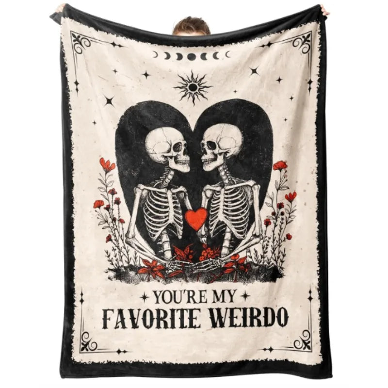 Wedding anniversary blanket for men and women, birthday gift for boyfriend and girlfriend, wedding gift for wife and husband