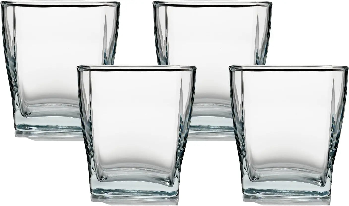 Rio Drinking Glasses (4-Pieces, 11-ounce, dishwasher safe)