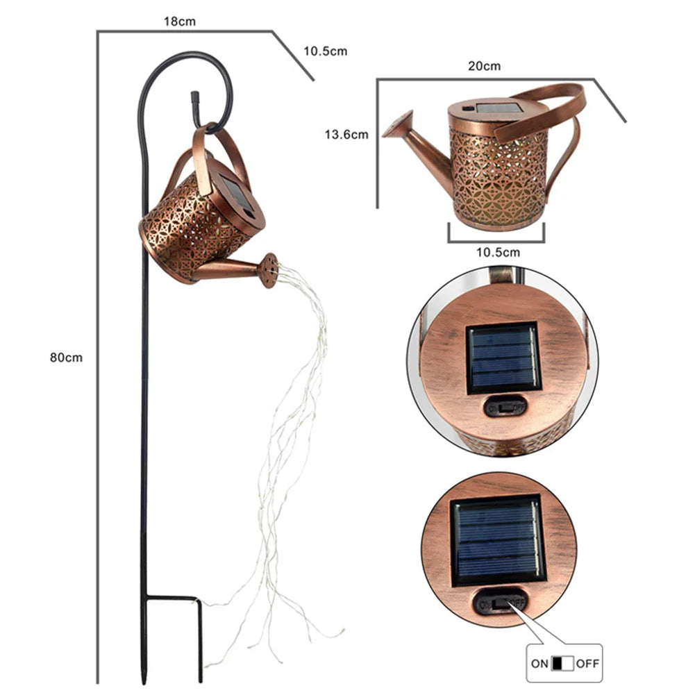 1.2v Outdoor Solar Lights Waterproof Portable Garden Lamps Sun Protection Automatically Light Up for Home Holiday Party Supplies