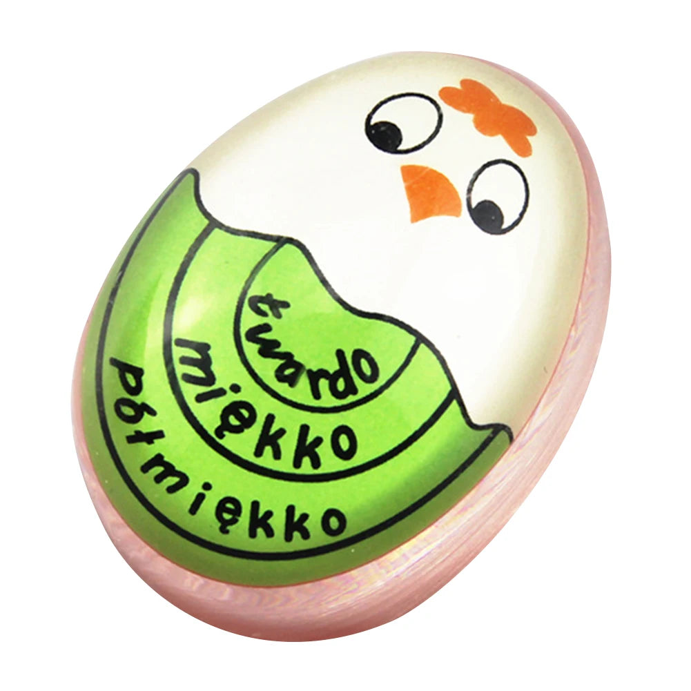 Color Changing Plastic Boiled Egg Alarm Cute Egg Timer Mini Boiled Egg Alarm Timer Egg Cooking Tools Kitchen Gadgets