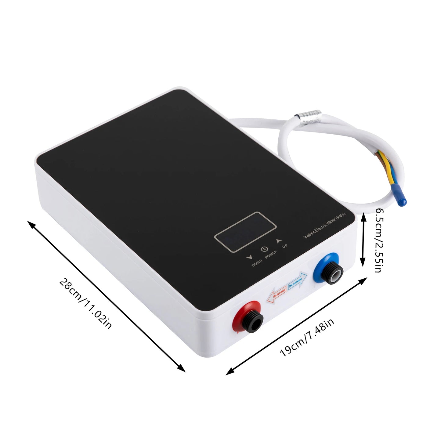 6000w Tankless Electric Water Heater Mini Under Sink Hot Water Heater Under Sink Instant Water Heater 220v Tankless Water Heater