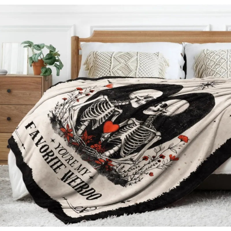 Wedding anniversary blanket for men and women, birthday gift for boyfriend and girlfriend, wedding gift for wife and husband