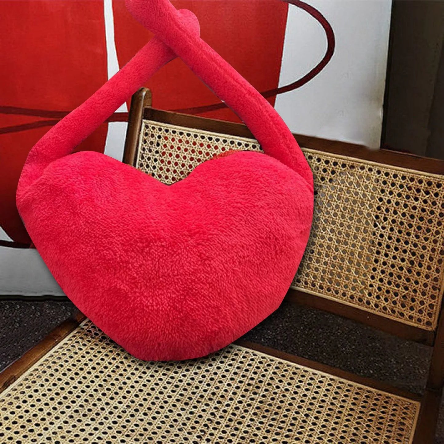 Creative Love Sofa Pillow Best Friend's Valentine's Day High End Practical Gift for Boyfriend And Girlfriend 100 Silk Pillowcase