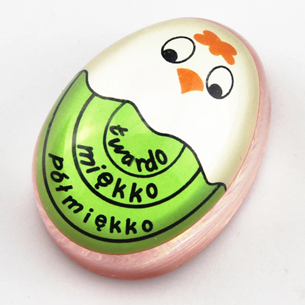 Color Changing Plastic Boiled Egg Alarm Cute Egg Timer Mini Boiled Egg Alarm Timer Egg Cooking Tools Kitchen Gadgets