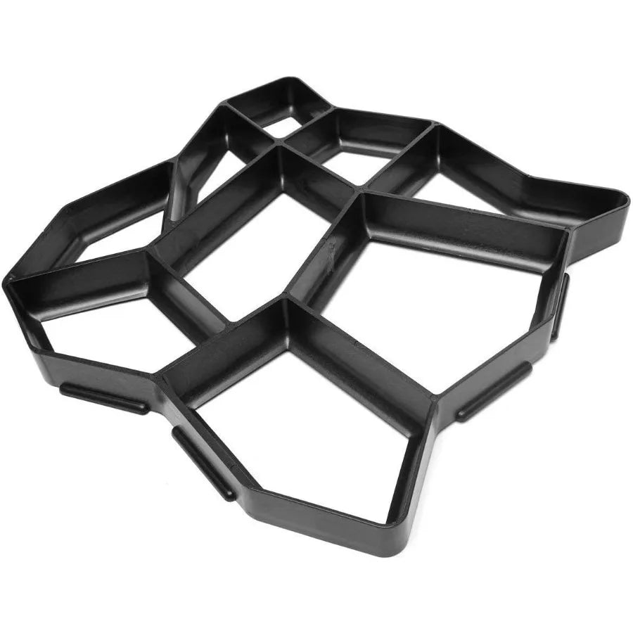 Walk Maker Pathmate Stone Moldings Paving Pavement Concrete Molds Stepping Stone Paver Walk Way Mold for Patio Lawn Garden Big
