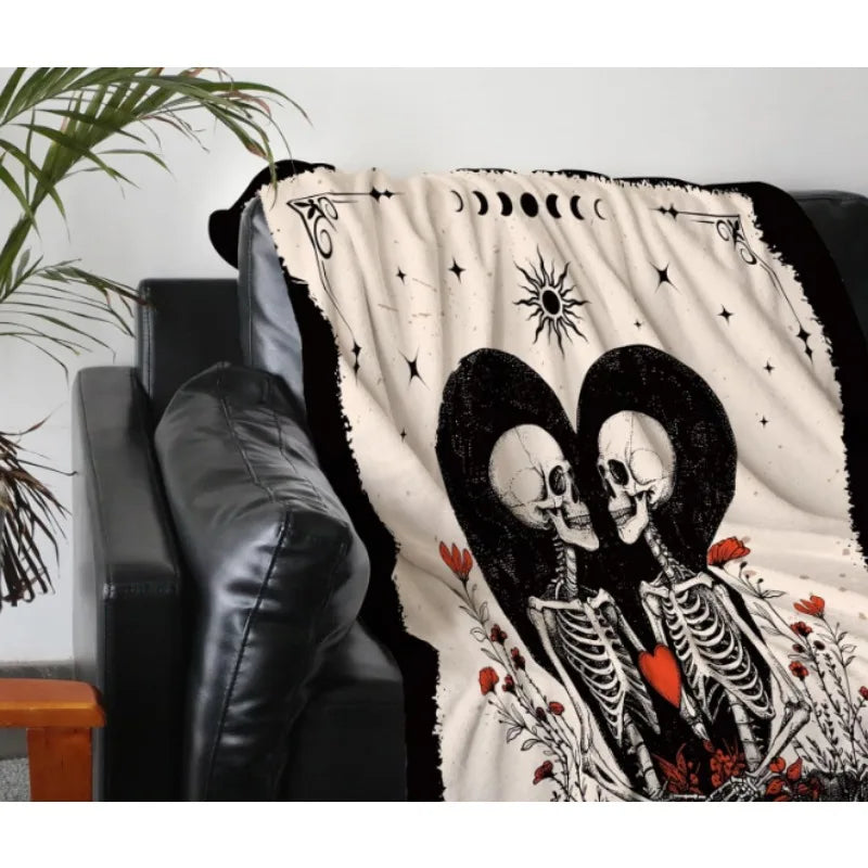 Wedding anniversary blanket for men and women, birthday gift for boyfriend and girlfriend, wedding gift for wife and husband