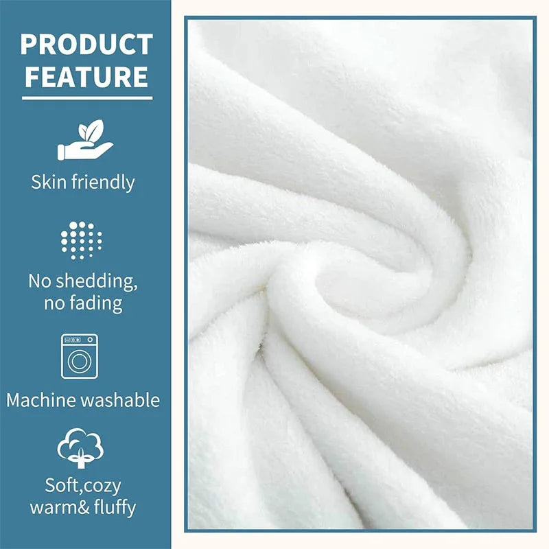 Cute Easter bunny blanket for sofa bed, soft and comfortable blanket, suitable for girls, children and adults home decoration