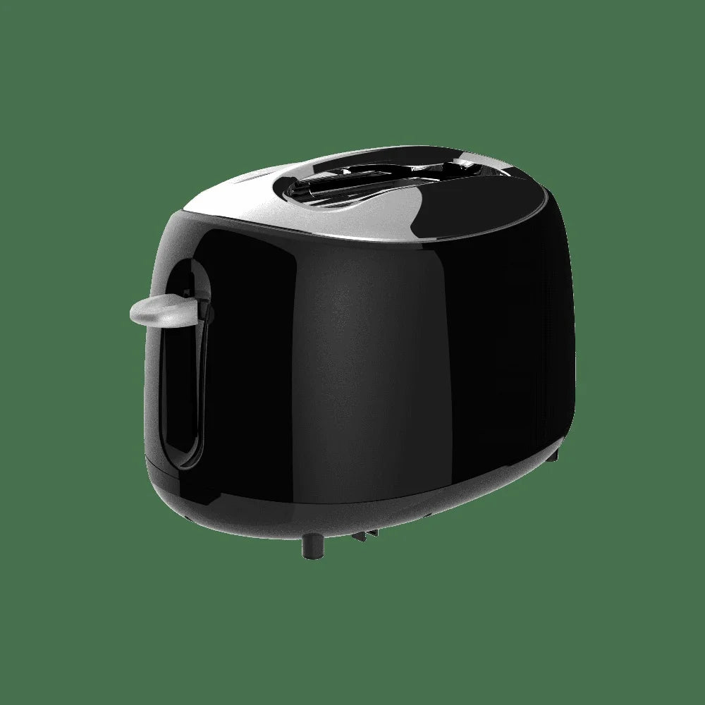 Cool Touch 2-Slice Retro Toaster Extra Wide Slot with 7 Browning Settings Reheat Defrost Cancel Auto-Centering Guides Crumb Tray