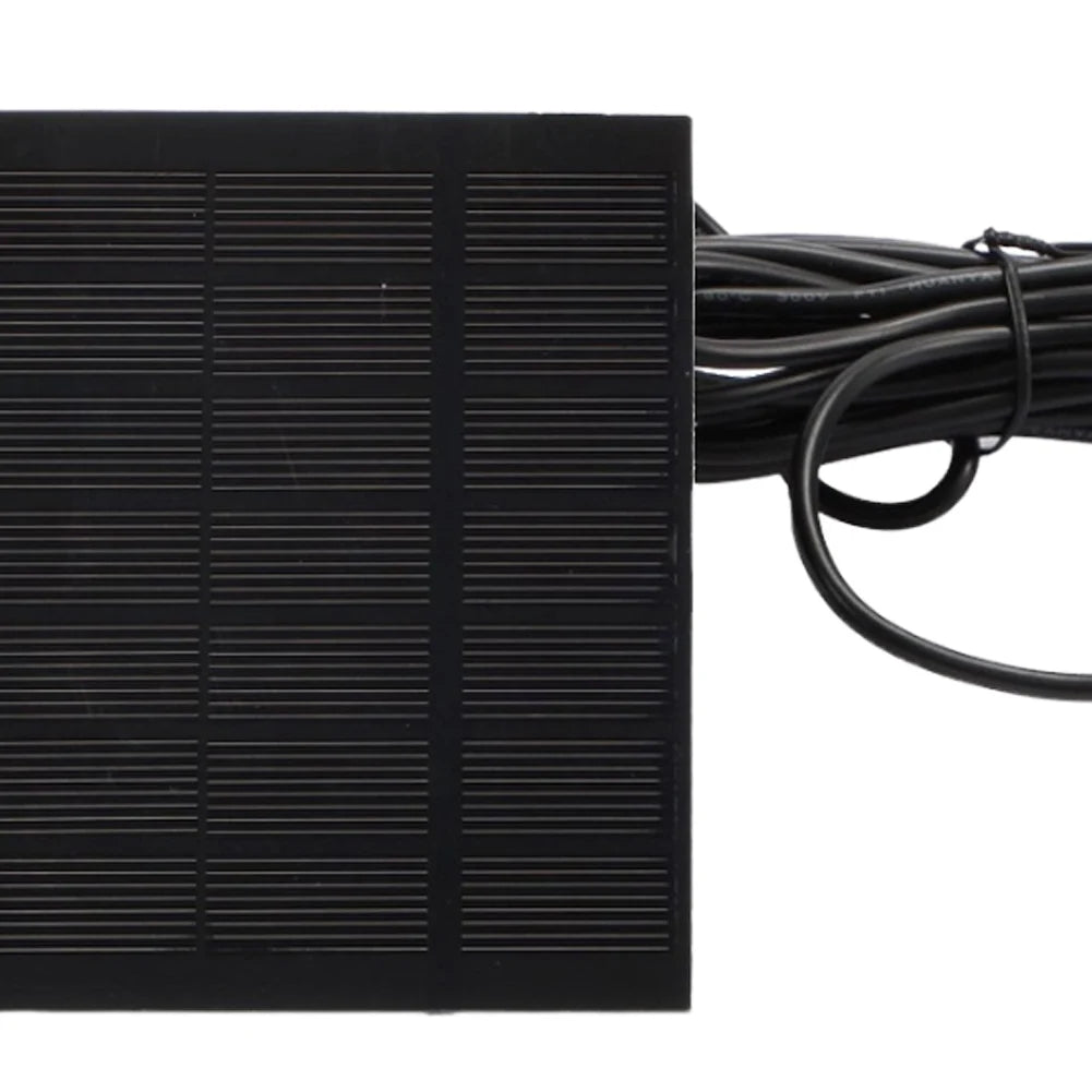 1.2W Solar Fountain 200L/h with 6 Nozzles Solar Pond Pump Lift 110cm Solar Panel Water Pump for Bird Bath Ponds Garden Fish Tank