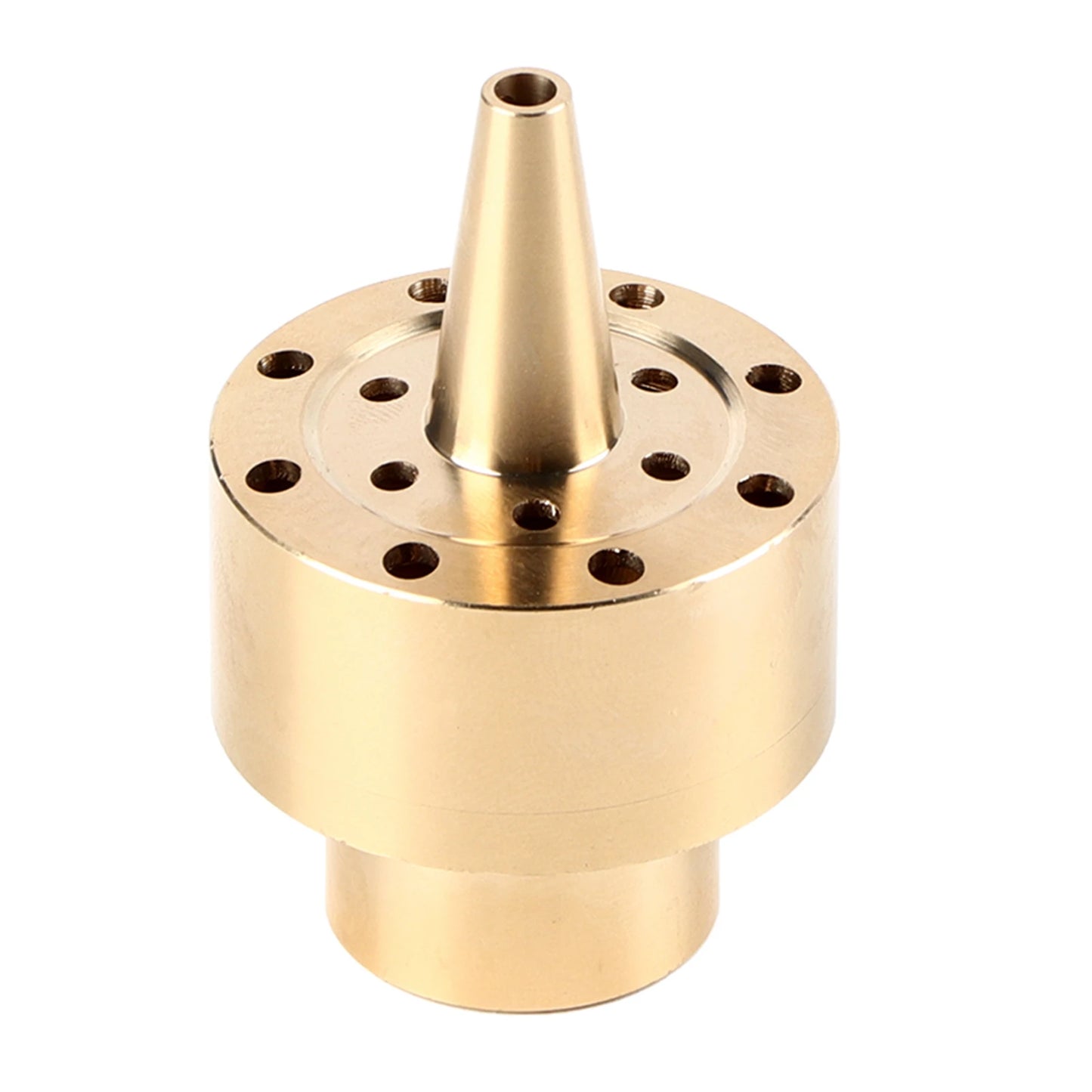 1/4" / 1/2" / 3/4" Brass Column Garden Pond Fountain Water Nozzle Sprinkler Spray Head Gold Pond Spray Nozzle
