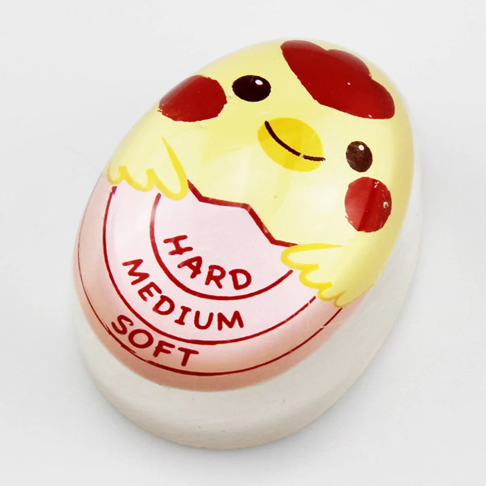 Color Changing Plastic Boiled Egg Alarm Cute Egg Timer Mini Boiled Egg Alarm Timer Egg Cooking Tools Kitchen Gadgets