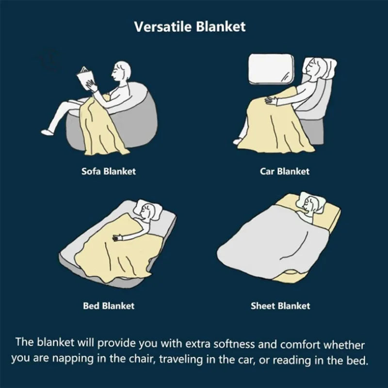 Cute Easter bunny blanket for sofa bed, soft and comfortable blanket, suitable for girls, children and adults home decoration