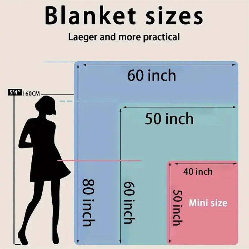 Cute Easter bunny blanket for sofa bed, soft and comfortable blanket, suitable for girls, children and adults home decoration