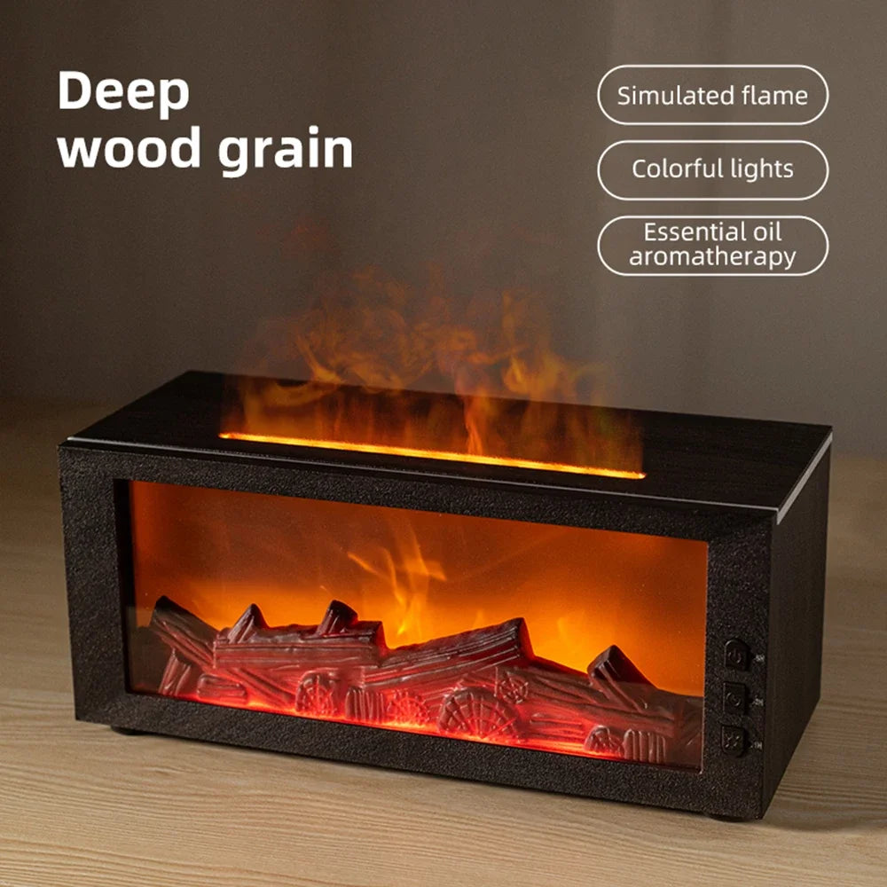 Bedroom Desktop Simulation Electric Fireplaces Home Home Decoration Ornaments with Atmosphere Light Creative Office Decorations