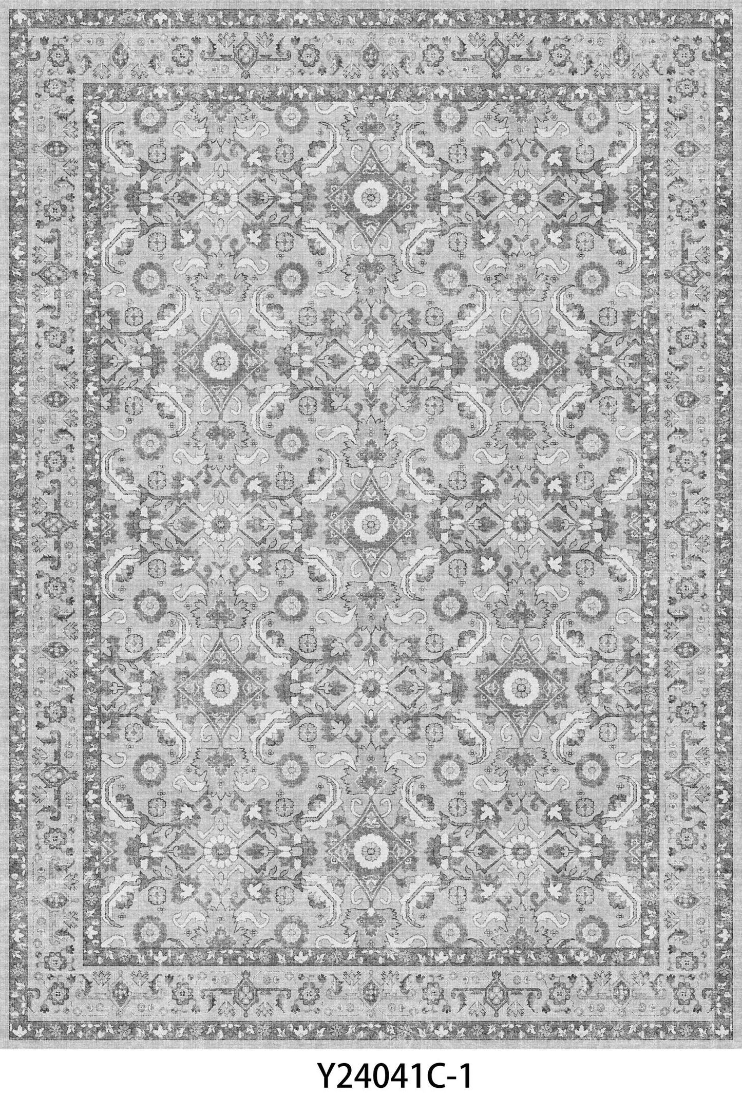 7/10/12ft Large Living Room Carpet Light Luxury High-end Persian Bedroom Bedside Rug Large Area Retro Heavy Cloakroom Floor Mat