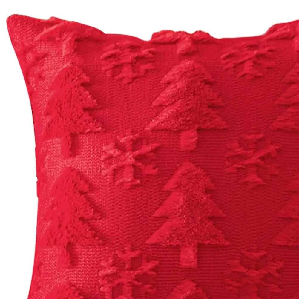 1/2/3PCS Christmas Decorative Cushion Cover Home New Year Room Sofa Throw Pillow Cover Xmas Tree Snowflake Printed Pillowcase