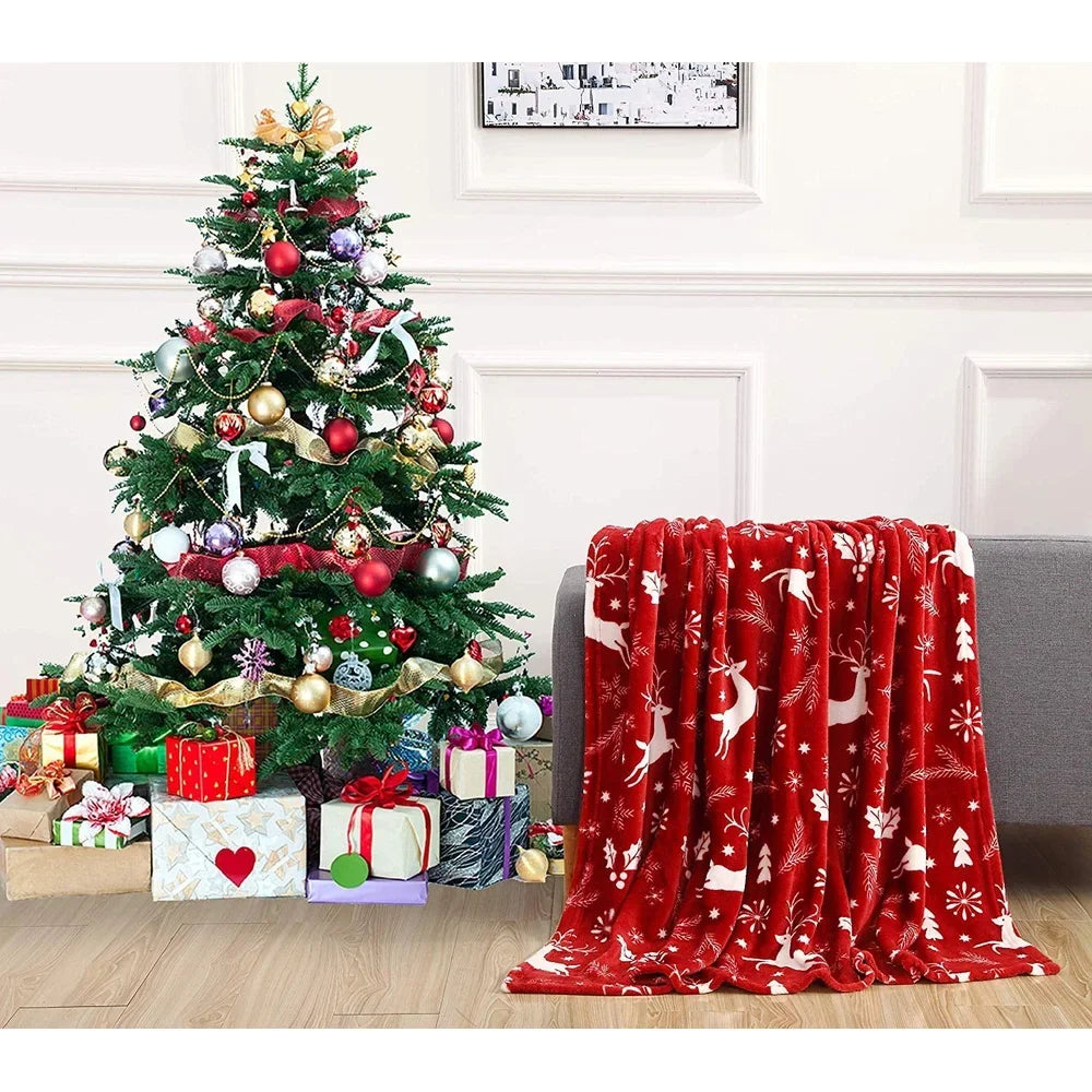 Super Soft Microfleece Blanket Throw Lightweight Warm Cozy Machine Washable Durable Hypoallergenic Perfect Couch Bed TV Lounge