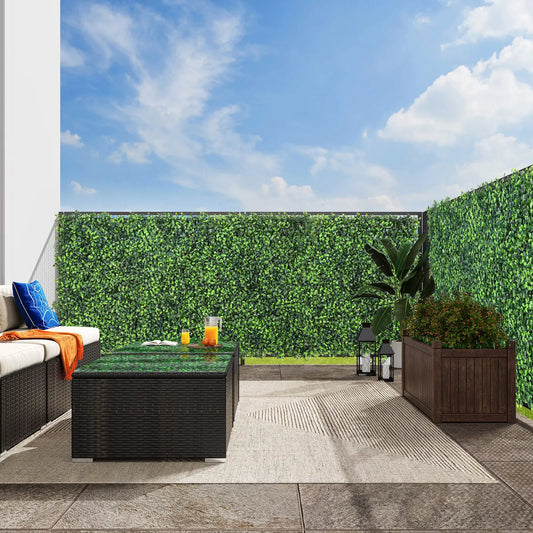 Artificial Grass Wall, Boxwood Hedge Wall Panels Privacy Fence