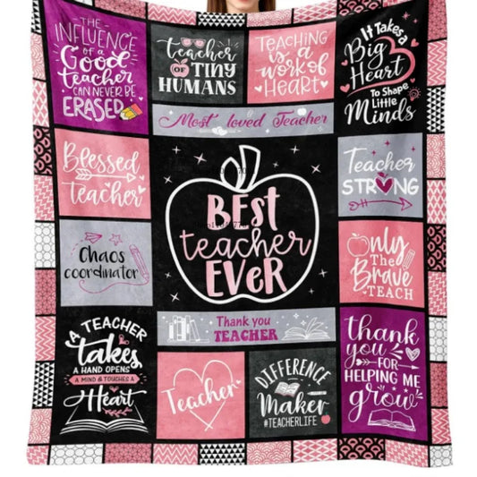 Birthday gifts for teachers to express gratitude Best gifts for teachers from students Teacher appreciation gifts blankets