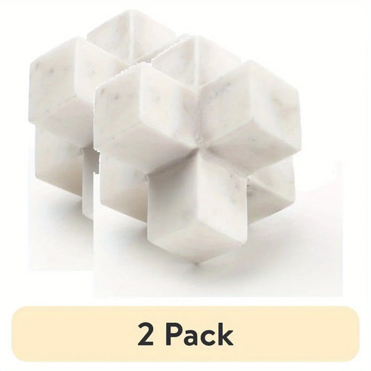 (2 pack) Marble Tabletop Sculpture Decorative Ornaments Modern Home Decor Accent Paperweight
