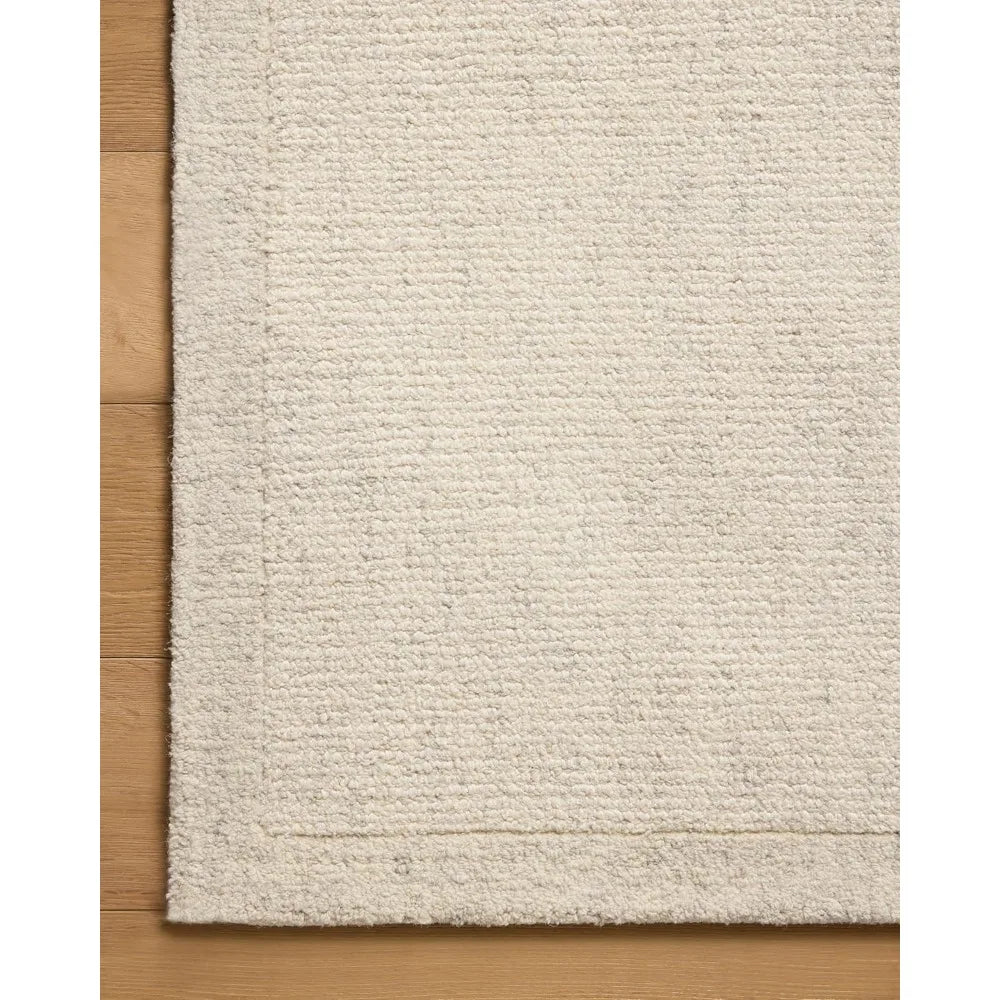 Magnolia Home by Joanna Gaines Henley Collection HNY-01 Ivory/Smoke 2'-3" x 3'-9" Accent Rug