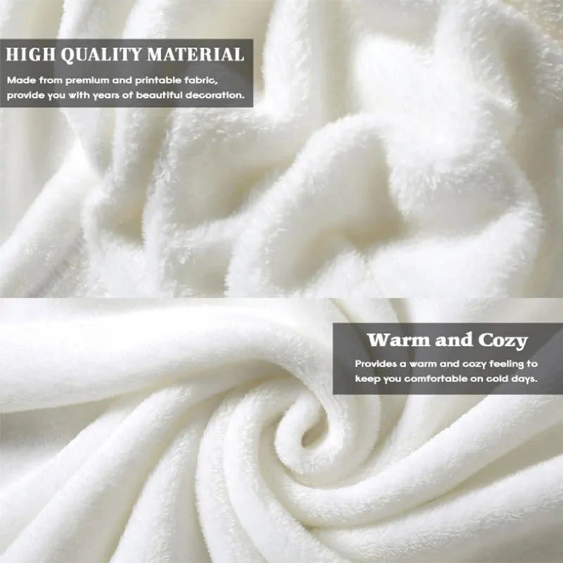 Wedding anniversary blanket for men and women, birthday gift for boyfriend and girlfriend, wedding gift for wife and husband