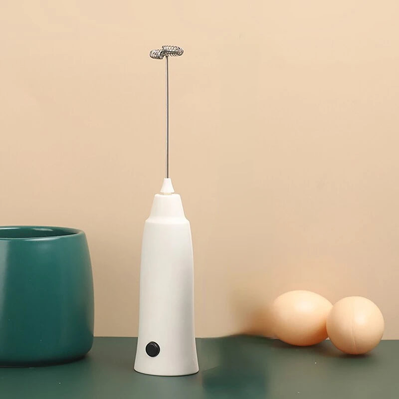 1 PCS Milk Frother Handheld Mixer Foamer Coffee Maker Egg Beater Cappuccino Stirrer Mini Portable Blender Kitchen Whisk Tool