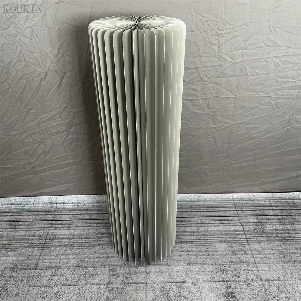 Wedding Props Ornament Cylinder Dessert Table Folding Honeycomb Origami Window Origami Display Stand Birthday Party Decoration