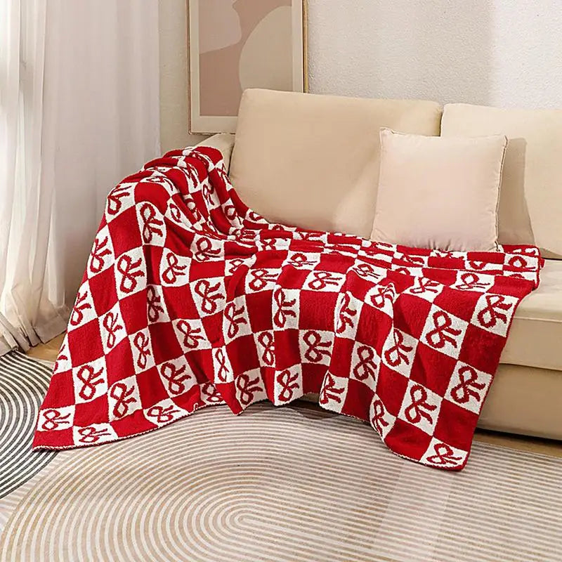 Gingerbread Throw Blanket Warm Soft Christmas Blanket Gingerbread Christmas Throws Cozy Christmas Gingerbread Decorations