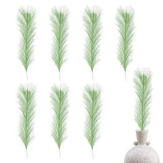 Christmas Tree Picks Red Green Decorative Tree Picks Decor Set Of 8 17.3 Inch Christmas Tree Pick Ornaments Stems For Christmas