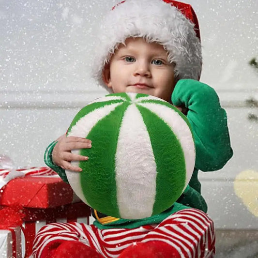 Christmas Fun Candy Pillow Striped Lollipop Pillow With Core Home Living Room Sofa Ball Pillow Cushion Holiday Atmosphere Decor