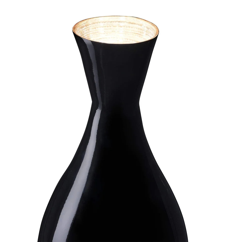 Unique Handcrafted Bamboo Floor Vase Durable Teardrop Design Stylish Home Decor Accent Lightweight Decorative Piece
