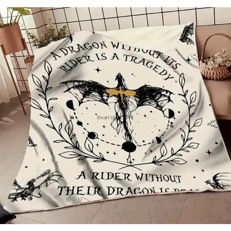 Dragon Knight Soft Blanket - Comfortable, Warm, Suitable for Sofa, Bed, Office and Travel - Perfect Gift for Friends