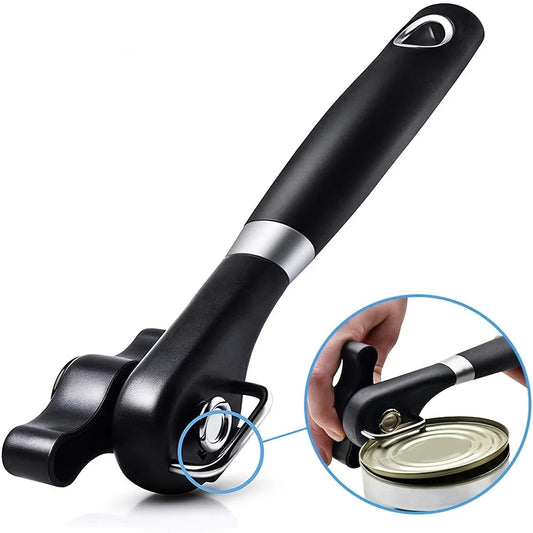 1pc Quick and Easy Stainless Steel Can Opener - A Multifunctional Kitchen Tool That Can Easily Open Cans