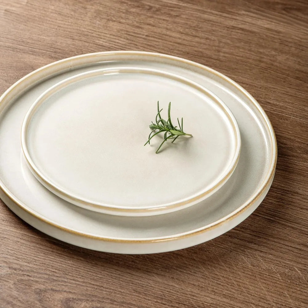 AmorArc Ceramic Dinnerware Sets, Handmade Reactive Glaze Stoneware Plates and Bowls Sets,Highly Chip and Crack Resistant | Dishw
