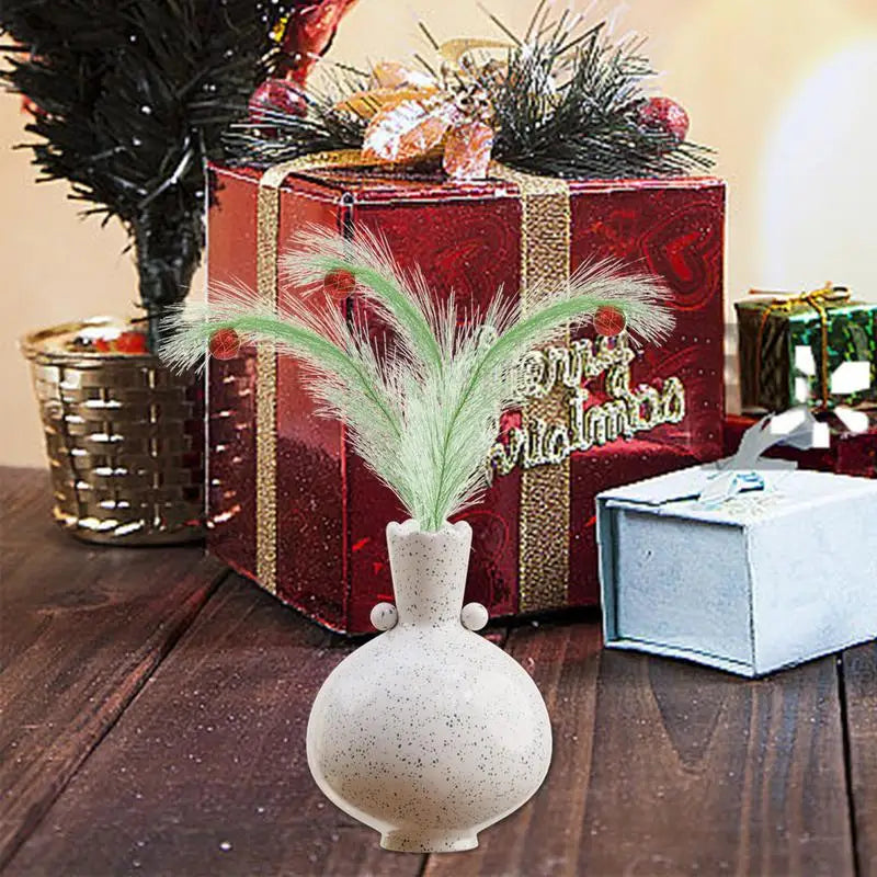 Christmas Tree Picks Red Green Decorative Tree Picks Decor Set Of 8 17.3 Inch Christmas Tree Pick Ornaments Stems For Christmas