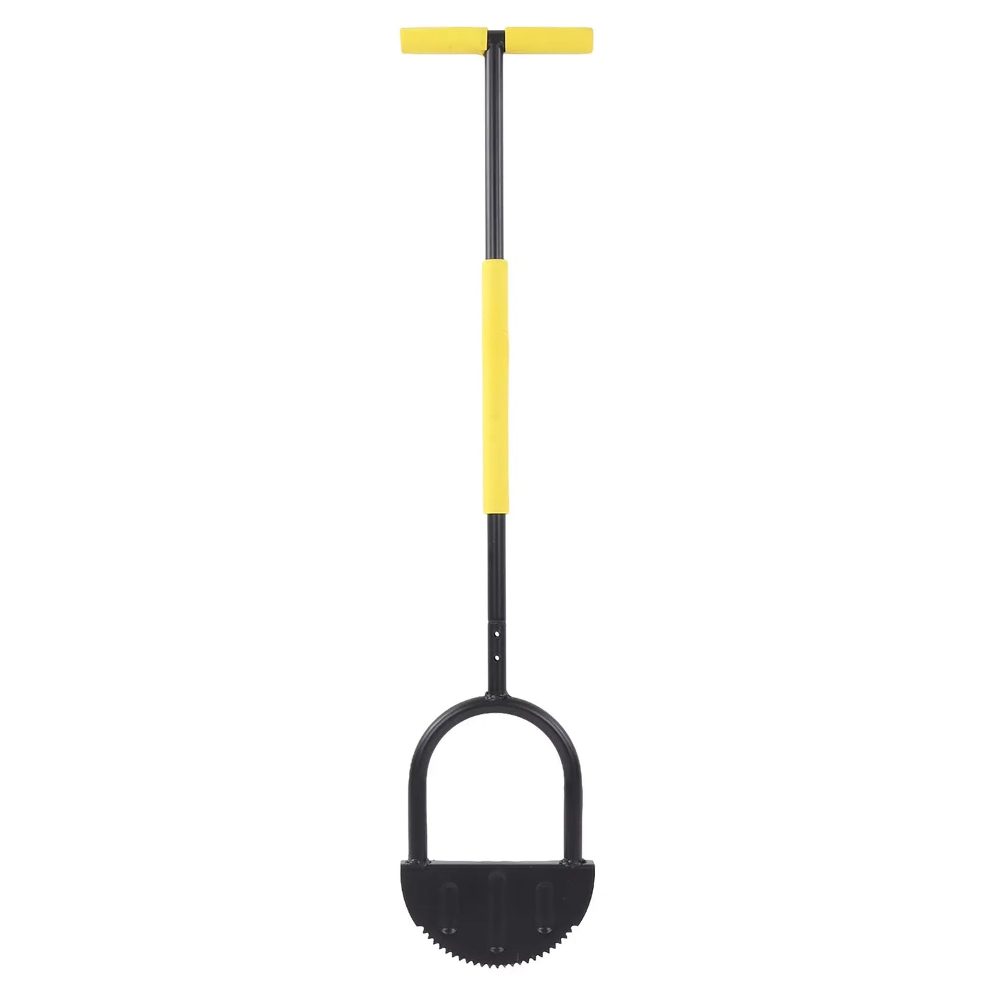 Half Moon Lawn Edger High Hardness Simple Cleansing Carbon Steel Manual Trimming Shovel for Garden Manual Trimming Shovel