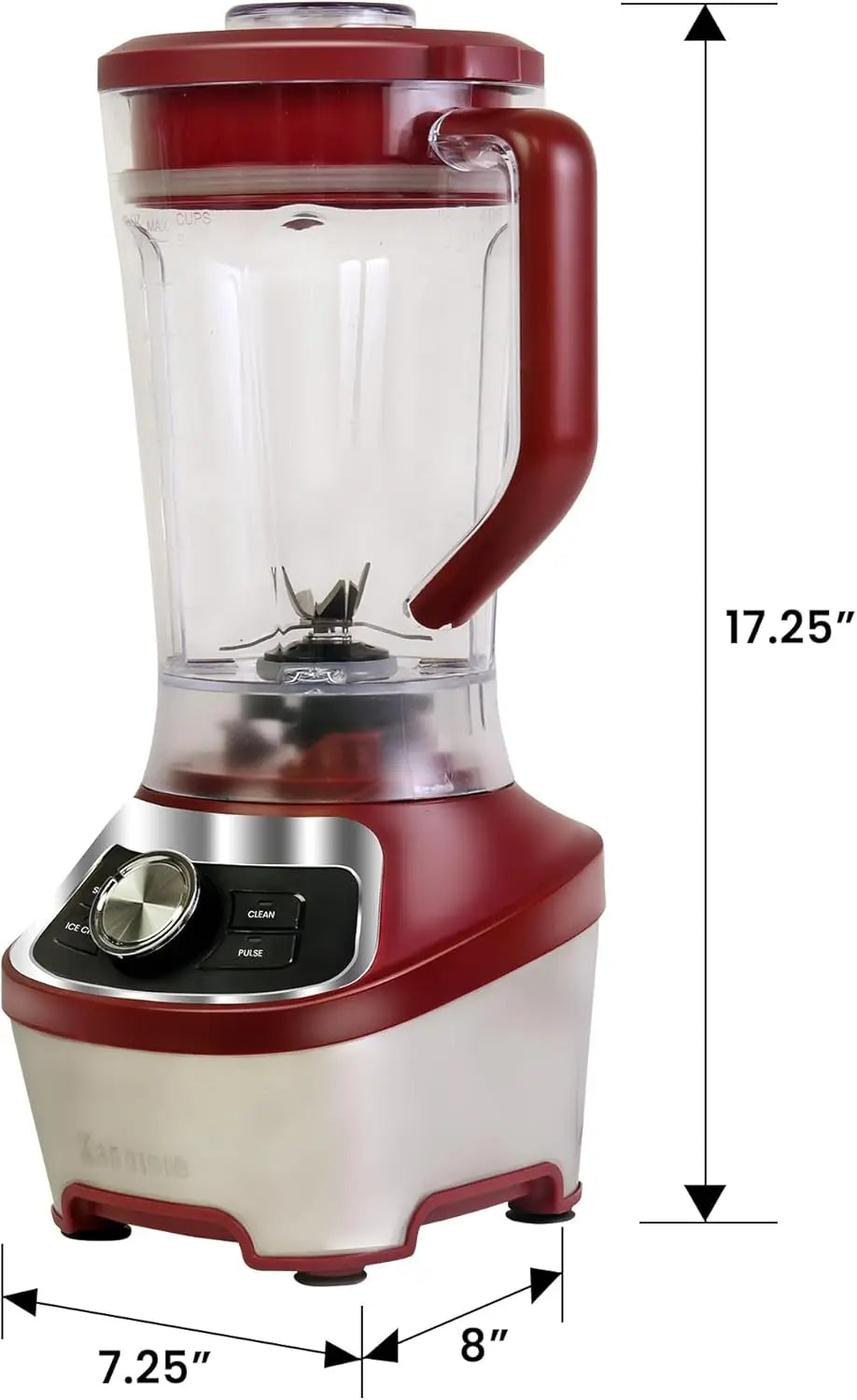 Kenmore Countertop Blender - Electric Mixer, Frozen Smoothie, Shakes, Milkshake, Puree Maker, Licuadora Grinder Kitchen Applianc