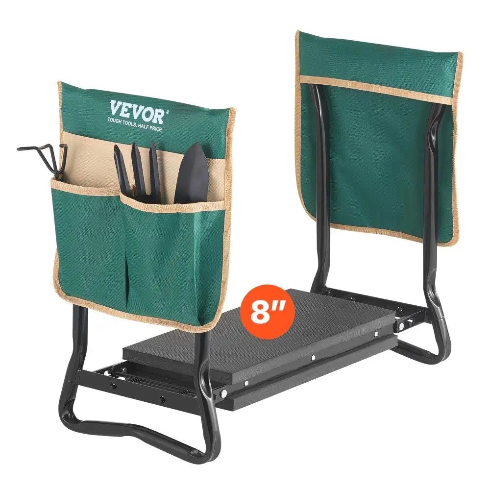 Folding Garden Stool with EVA Pad Heavy Duty Garden Kneeler and Seat for Comfortable Gardening