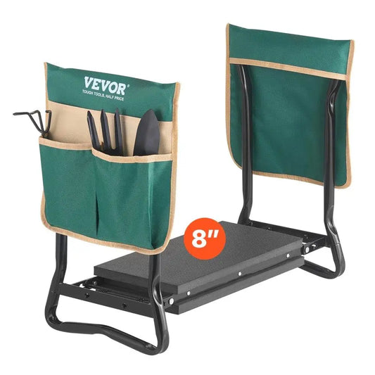 Folding Garden Stool with EVA Pad Heavy Duty Garden Kneeler and Seat for Comfortable Gardening