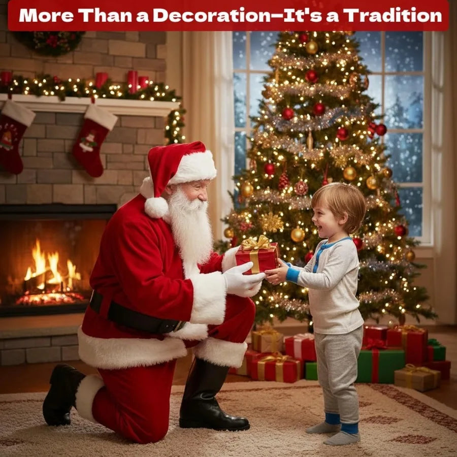 2025 Believe Christmas Bells 12 Pieces Santa Claus Sleigh Bells for Christmas Eve Decorations Silver 1.4inch/35mm Festive Tree