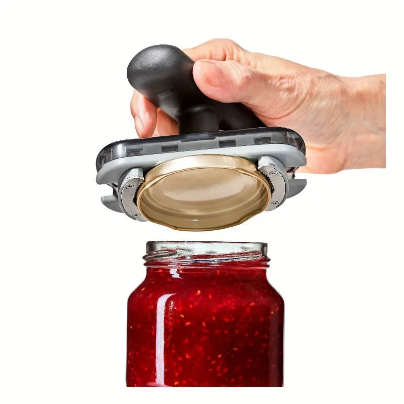 Adjustable Jar Bottle Opener Easy Open Effortless Lid Removal Essential Handheld Can Opener Multifunctional Kitchen Tools
