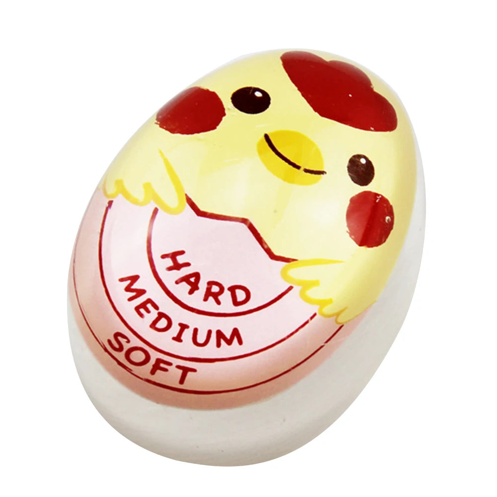 Color Changing Plastic Boiled Egg Alarm Cute Egg Timer Mini Boiled Egg Alarm Timer Egg Cooking Tools Kitchen Gadgets