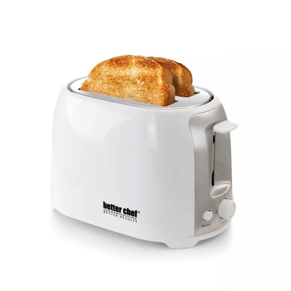 Cool Touch Wide Slot Toaster Bagels Waffles Defrost Reheat Adjustable  Control Easy Clean Crumb Tray Safety Design