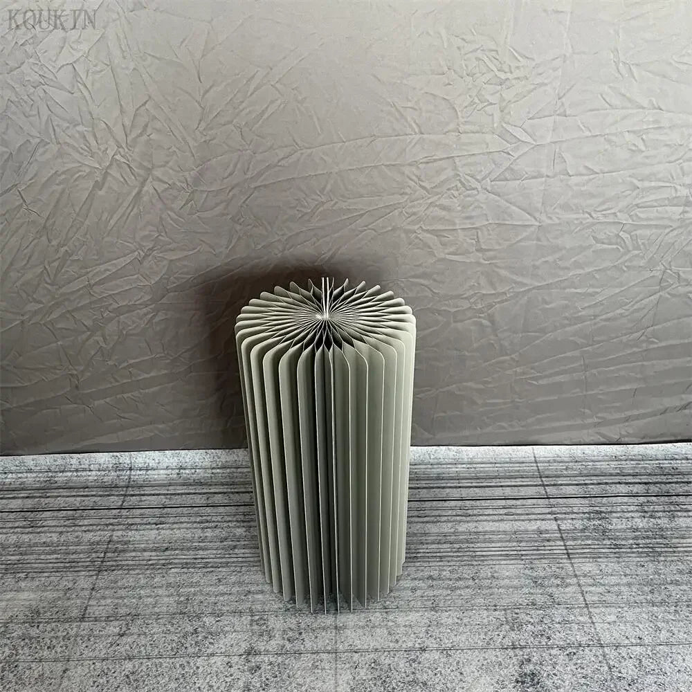 Wedding Props Ornament Cylinder Dessert Table Folding Honeycomb Origami Window Origami Display Stand Birthday Party Decoration