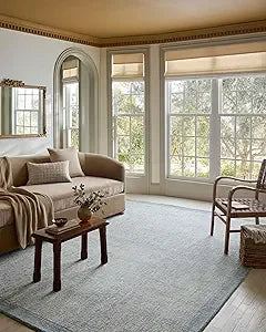 Magnolia Home by Joanna Gaines Henley Collection HNY-01 Ivory/Smoke 2'-3" x 3'-9" Accent Rug