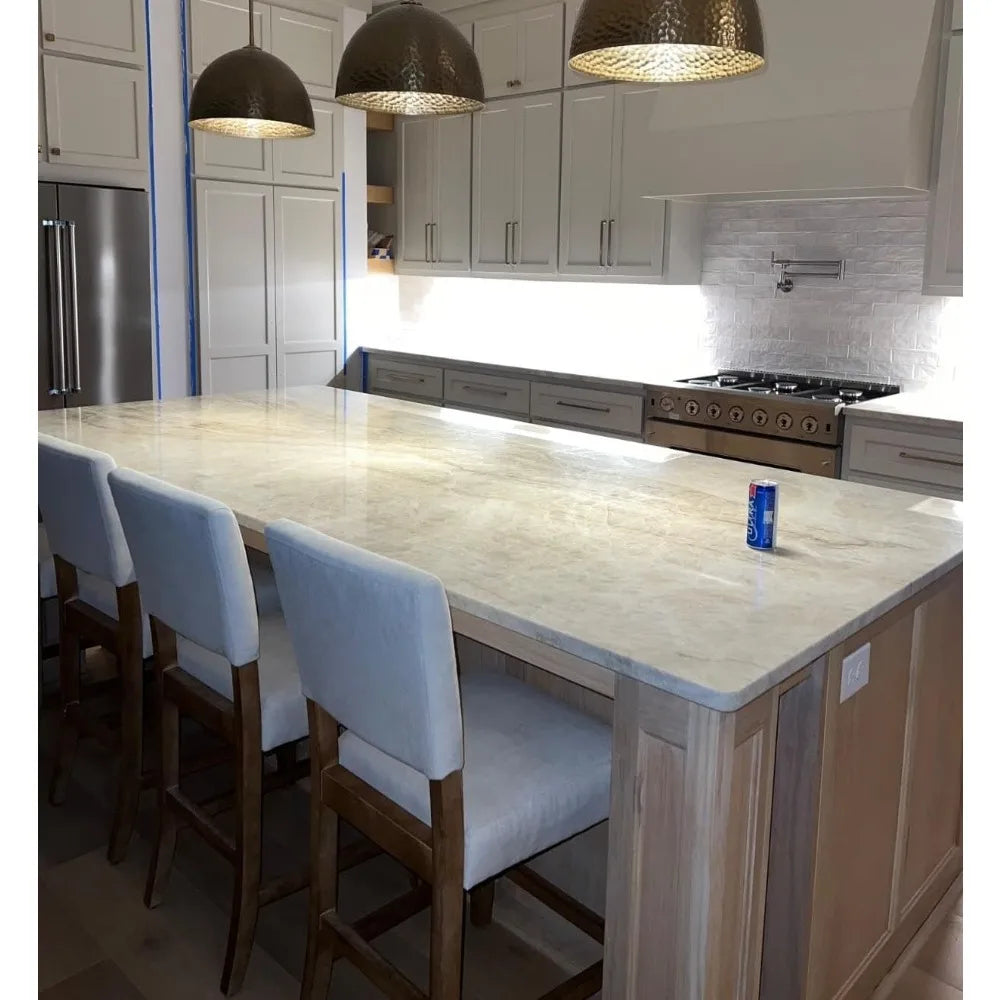 24 Inches Counter Height Bar Stools Set of 4, Upholstered Barstools with Wood Legs, Island Chairs for Kitchen Counter