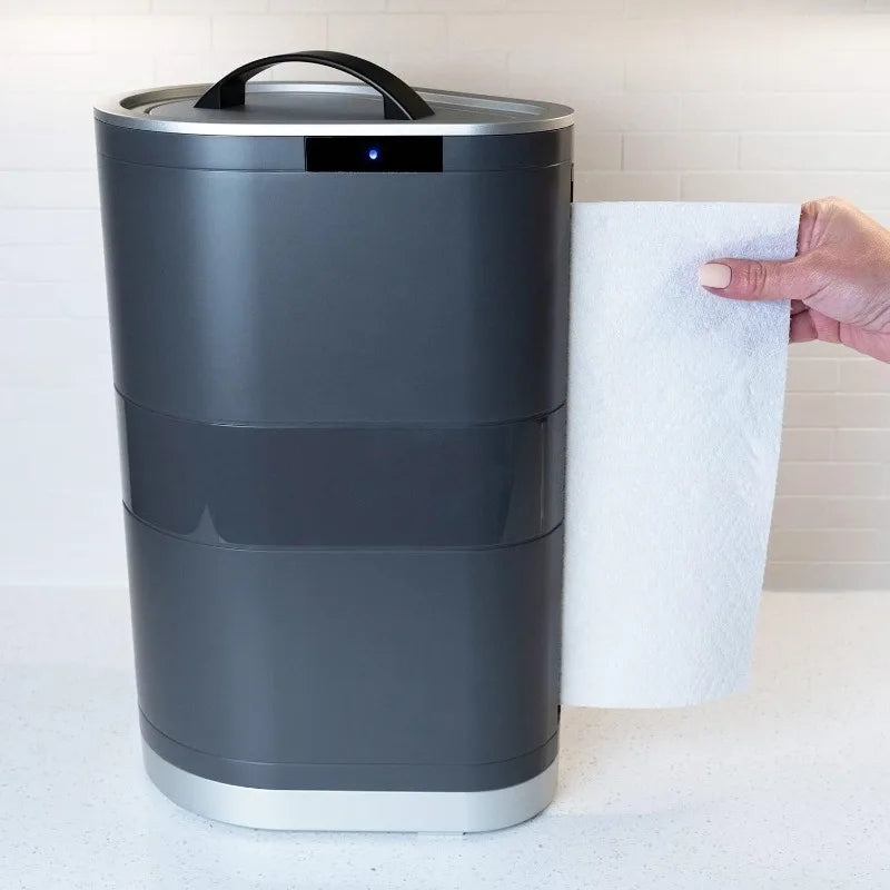 New! Countertop Touchless Paper Towel Dispenser in GreyFree Standing,16"L x 7.5"W