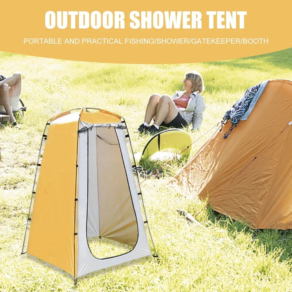 1PC Portable Outdoor Camping Tent Pop-up Simple Bath Cover Shower Toilet Tents Hiking Beach Gear Waterproof Privacy Shelters