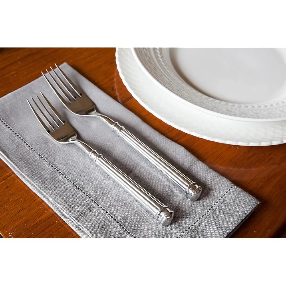 Nyssa 18/10 Stainl Steel Hollow Handle Flatware 5 Piece Place Setting, Service For 1